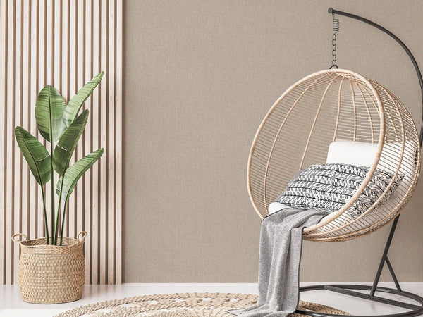 Beige Sparkling Plain Color Textured Wallpaper, Modern Look NEutral Colors Glittering Wallcovering - Adawall -Houston Wallpaper Store - Walcoverings, Curtains & Wall Panels