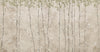 Bloom Flowers Wall Mural, Light Beige Floral Blossom Wallpaper, Oversized Nature Art Customized Wall Covering, Non-Woven, Non-Adhesive, Removable - Walloro High End Wallcoverings & More