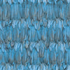 Blue Feathers Pattern Embossed Wallpaper, Tropical 3D Textured Birds Wallcovering - Adawall -Houston Wallpaper Store - Walcoverings, Curtains & Wall Panels