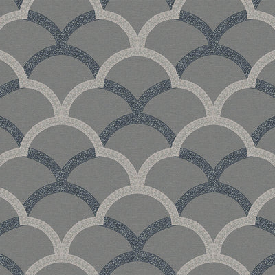 Blue Luxury Fish Scale Deep Embossed Wallpaper, 3D Textured Lace Patterns, Thick Wallcovering - Adawall -Houston Wallpaper Store - Walcoverings, Curtains & Wall Panels