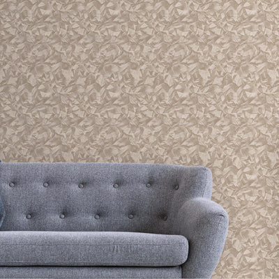 Brown Abstract Shimmering Wallpaper, Modern Luxury Sparkling Solid Color Wall Paper - Adawall -Houston Wallpaper Store - Walcoverings, Curtains & Wall Panels