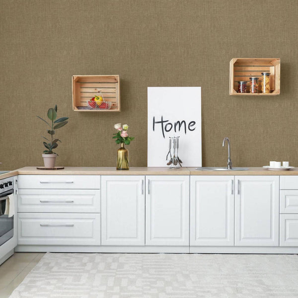 Brown Contemporary Textured Traditional wallpaper, Mono Color Neutral wallpapering - Adawall -Houston Wallpaper Store - Walcoverings, Curtains & Wall Panels