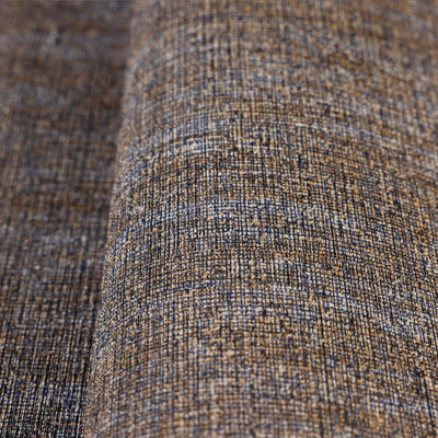 Brown, Dark Blue Stylish Fabric Textured Wallpaper, Modern Linen Style Abstract Minimalist Non-Pasted Wall Paper, Wallcovering - Adawall -Houston Wallpaper Store - Walcoverings, Curtains & Wall Panels