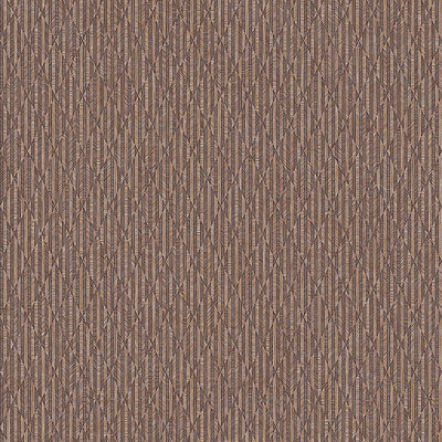 Brown Diamond Shapes Wallpaper, Shiny 3D Deep Embossed Lines Stylish Modern Wallcovering - Adawall -Houston Wallpaper Store - Walcoverings, Curtains & Wall Panels