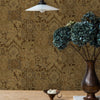 Brown Elegant Patchwork Deep Embossed Wallpaper, 3D Textured Luxury Damask Wallcovering - Adawall -Houston Wallpaper Store - Walcoverings, Curtains & Wall Panels