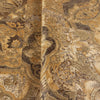 Brown Elegant Patchwork Deep Embossed Wallpaper, 3D Textured Luxury Damask Wallcovering - Walloro High End Wallcoverings & More