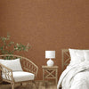 Brown Luxury Leather Look Faux Wallpaper, 3D Embossed textured, Metallic rustic Patterns Decor - Walloro High End Wallcoverings & More