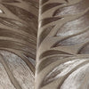 Brown Luxury Leaves Solid Color Shades Wallpaper, Deep Embossed Flocked Velvet Feeling Design - Adawall -Houston Wallpaper Store - Walcoverings, Curtains & Wall Panels