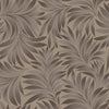 Brown Luxury Leaves Solid Color Shades Wallpaper, Deep Embossed Flocked Velvet Feeling Design - Adawall -Houston Wallpaper Store - Walcoverings, Curtains & Wall Panels