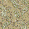 Brown Luxury Paisley Deep Embossed Wallpaper, Traditional Rich Textured Wallcovering - Adawall -Houston Wallpaper Store - Walcoverings, Curtains & Wall Panels