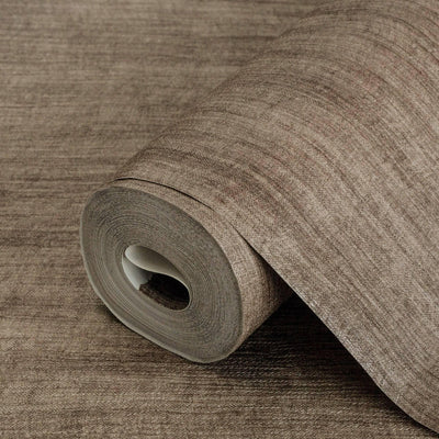 Brown Modern Stripped Pattern Wallpaper, Embossed 3D Textured Neutral Colors Abstract Wallcovering - Adawall -Houston Wallpaper Store - Walcoverings, Curtains & Wall Panels