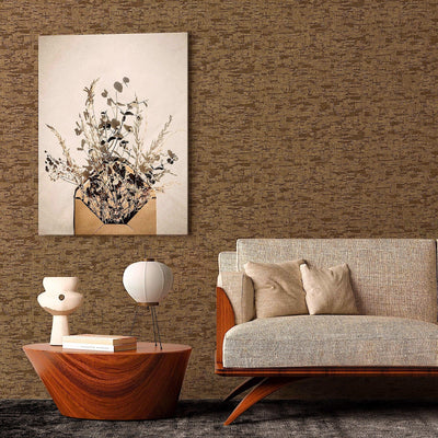 Brown Neutral Cork Wood Bark Wallpaper, Wood Grain Tree Trunk Deep Embossed Rich Textured Wallcovering - Adawall -Houston Wallpaper Store - Walcoverings, Curtains & Wall Panels