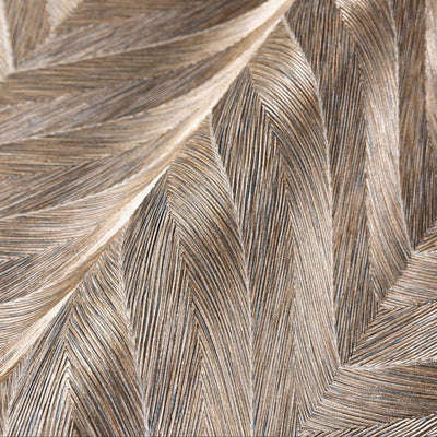 Brown Shiny Chevron Wallpaper, Deep Embossed Luxury Shimmering Geometric Pattern Wall Paper - Adawall -Houston Wallpaper Store - Walcoverings, Curtains & Wall Panels