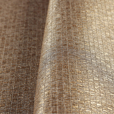 Brown Shiny Metallic Modern Wallpaper, 3D Deep Embossed Abstract Geometric Patterns Wall Paper - Adawall -Houston Wallpaper Store - Walcoverings, Curtains & Wall Panels