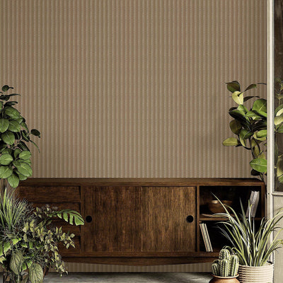 Brown Timeless Quilted Feel Wallpaper, Deep Embossed Chevron Basket Weave Wallcovering, Jute Design - Adawall -Houston Wallpaper Store - Walcoverings, Curtains & Wall Panels