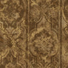 Brown Washed Distressed Wallpaper, Rich Damask Textured Embossed Wallcovering, Large 114 sq ft Roll, Washable, Rusted, Abstract - Adawall -Houston Wallpaper Store - Walcoverings, Curtains & Wall Panels