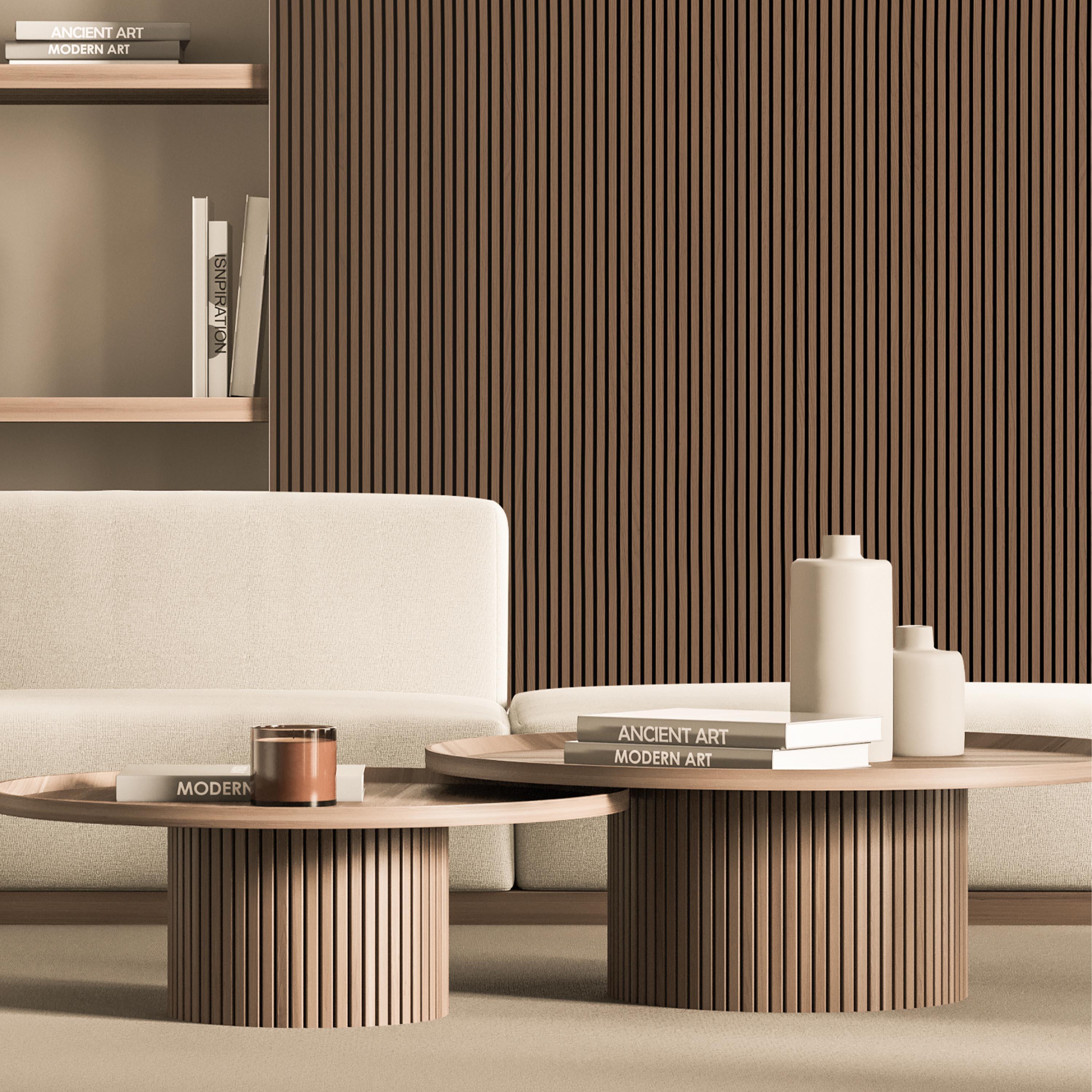 Brown Wood Texture Wall Panel, PS Wall Home Decoration Panel-Premium Quality