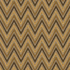 Chevron Wallpaper, Brown, Yellow Geometric Deep Embossed Zigzag Pattern Geometric Wallcovering - Walloro High End Wallcoverings & More