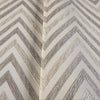 Chevron Wallpaper, Ivory, Beige, White Geometric Deep Embossed Zigzag Pattern Geometric Wallcovering - Walloro High End Wallcoverings & More