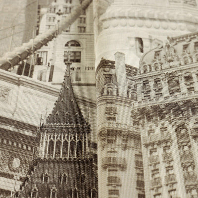 Cityscape Buildings Wallpaper, Rich Textured Wallcovering, Traditional, Modern Wallpaper, Extra Large 114 sq ft Roll, Washable, Sturdy - Adawall -Houston Wallpaper Store - Walcoverings, Curtains & Wall Panels