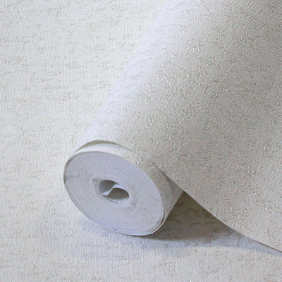 Classic Abstract Metallic Accent Wallpaper, Light Gray 3D Embossed Solid Color Glitter Shimmer Elegant Wallcovering - Adawall -Houston Wallpaper Store - Walcoverings, Curtains & Wall Panels