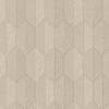 Contemporary 3D Embossed Geometric Wallpaper, Beige Modern Chevron Herringbone Shapes Wallcovering, Sturdy, Large 177 sq ft Roll - Walloro High End Wallcoverings & More