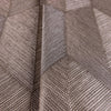 Contemporary 3D Embossed Geometric Wallpaper, Brown, Gray Modern Chevron Herringbone Shapes Wallcovering, Sturdy, Large 177 sq ft Roll - Adawall -Houston Wallpaper Store - Walcoverings, Curtains & Wall Panels