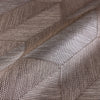 Contemporary 3D Embossed Geometric Wallpaper, Brown, Gray Modern Chevron Herringbone Shapes Wallcovering, Sturdy, Large 177 sq ft Roll - Adawall -Houston Wallpaper Store - Walcoverings, Curtains & Wall Panels