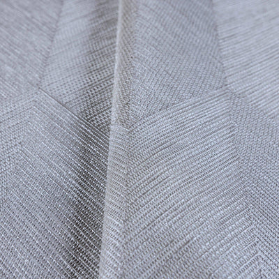 Contemporary 3D Embossed Geometric Wallpaper, Light Gray Modern Chevron Herringbone Shapes Wallcovering, Sturdy, Large 177 sq ft Roll - Adawall -Houston Wallpaper Store - Walcoverings, Curtains & Wall Panels