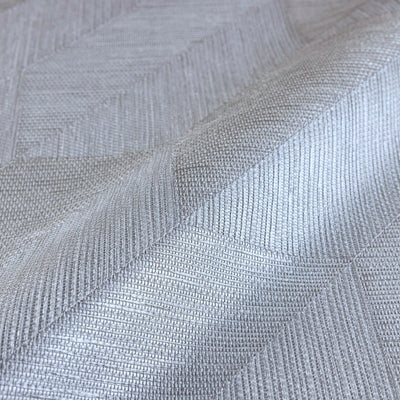 Contemporary 3D Embossed Geometric Wallpaper, Light Gray Modern Chevron Herringbone Shapes Wallcovering, Sturdy, Large 177 sq ft Roll - Adawall -Houston Wallpaper Store - Walcoverings, Curtains & Wall Panels