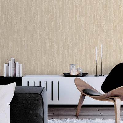 Contemporary Plain Textured Wallpaper, Beige Elegant Distressed Design, Washable, Large 114 sq ft Roll - Adawall -Houston Wallpaper Store - Walcoverings, Curtains & Wall Panels