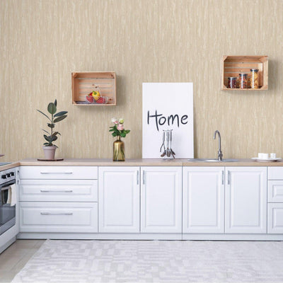 Contemporary Plain Textured Wallpaper, Beige Elegant Distressed Design, Washable, Large 114 sq ft Roll - Adawall -Houston Wallpaper Store - Walcoverings, Curtains & Wall Panels