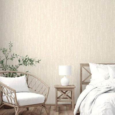 Contemporary Plain Textured Wallpaper, Cream Elegant Distressed Design, Washable, Large 114 sq ft Roll - Adawall -Houston Wallpaper Store - Walcoverings, Curtains & Wall Panels