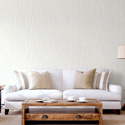 Contemporary Plain Textured Wallpaper, White Elegant Distressed Design, Washable, Large 114 sq ft Roll - Adawall -Houston Wallpaper Store - Walcoverings, Curtains & Wall Panels