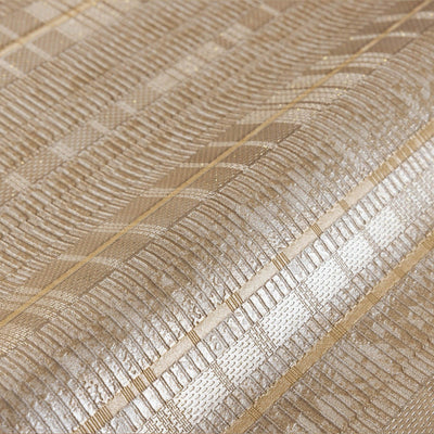 Contemporary Stripe Pattern Embossed Wallpaper, Beige, Gold Professional Luxury Striped Wall Paper, Non-Woven - Adawall -Houston Wallpaper Store - Walcoverings, Curtains & Wall Panels