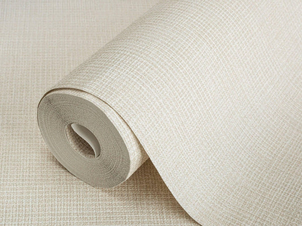 Cream Contemporary Textured Traditional wallpaper, Mono Color Neutral wallpapering - Adawall -Houston Wallpaper Store - Walcoverings, Curtains & Wall Panels