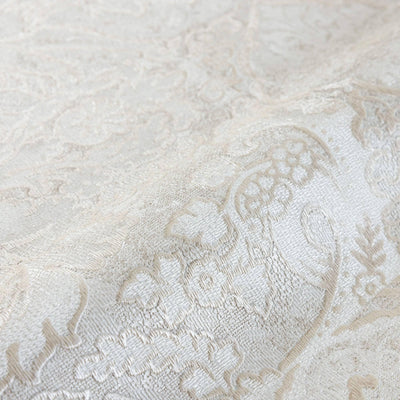 Cream Elegant Patchwork Deep Embossed Wallpaper, 3D Textured Luxury Damask Wallcovering - Adawall -Houston Wallpaper Store - Walcoverings, Curtains & Wall Panels