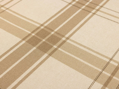 Cream Large Plaid Textured Wallpaper, Tartan Fabric Pattern Classical Modern Non-Pasted Wallcovering - Adawall -Houston Wallpaper Store - Walcoverings, Curtains & Wall Panels