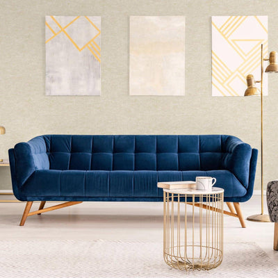 Cream Luxury Leather Look Faux Wallpaper, 3D Embossed textured, Metallic rustic Patterns Decor - Adawall -Houston Wallpaper Store - Walcoverings, Curtains & Wall Panels