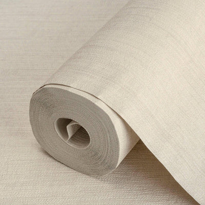 Cream Modern Stripped Pattern Wallpaper, Embossed 3D Textured Neutral Colors Abstract Wallcovering - Adawall -Houston Wallpaper Store - Walcoverings, Curtains & Wall Panels