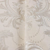 Cream, Silver Luxury 3D Damask Wallpaper, Premium Sparkling Velvet Feeling Flocked Wallcovering - Adawall -Houston Wallpaper Store - Walcoverings, Curtains & Wall Panels