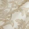 Cream Timeless Ornate Embossed Wallpaper, Fabric Like Rich Textured Luxury Wallcovering Design - Adawall -Houston Wallpaper Store - Walcoverings, Curtains & Wall Panels