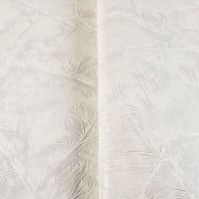 Cream White Plain Embossed Wallpaper, Home Wall Decor, Aesthetic Wallpaper, Textured Wallcovering Non-Adhesive- 41.7”W X 393”H - Adawall -Houston Wallpaper Store - Walcoverings, Curtains & Wall Panels