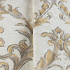 Damask Deep Embossed Wallpaper, Off White, Yellow Luxury 3D Non-Pasted Wallcovering, Shimmering, Traditional Non-Woven Wall Decor - Adawall -Houston Wallpaper Store - Walcoverings, Curtains & Wall Panels