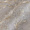 Damask Deep Embossed Wallpaper, Tan, Gold Luxury 3D Non-Pasted Wallcovering, Shimmering, Traditional Non-Woven Wall Decor - Adawall -Houston Wallpaper Store - Walcoverings, Curtains & Wall Panels