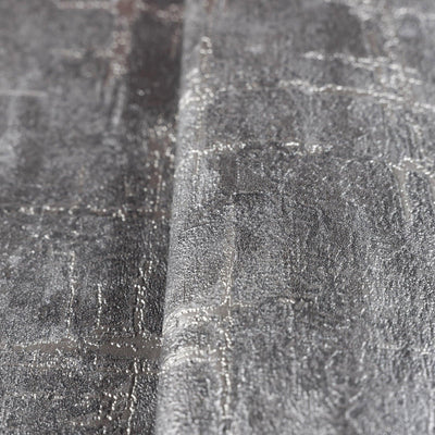 Dark Gray Abstract Metallic Lines Wallpaper, 3D Deep Embosed Silver Gold Rustic Geometric Interior Decor - Adawall -Houston Wallpaper Store - Walcoverings, Curtains & Wall Panels