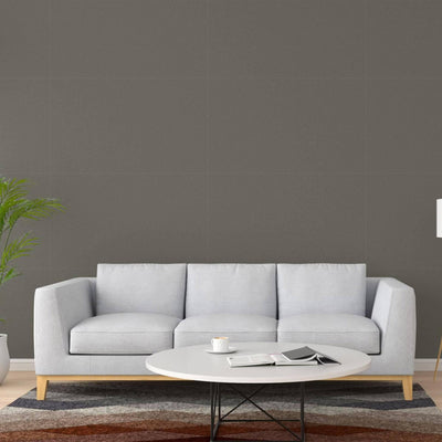 Dark Gray Chevron Wallpaper, Textured Modern Fabric Like Wallcovering, Solid Neutral Colors - Adawall -Houston Wallpaper Store - Walcoverings, Curtains & Wall Panels