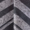 Dark Gray Large Modern Chevron 3D Embossed Wallpaper, Modern Rich Textured Wallcovering - Walloro High End Wallcoverings & More