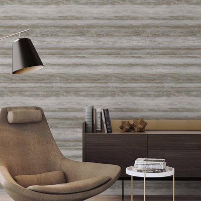 Dark Grey Natural Tree Bark Wallpaper, Wood Pattern Embossed Cork Farmhouse Lodge Wall Decor - Adawall -Houston Wallpaper Store - Walcoverings, Curtains & Wall Panels