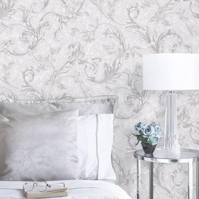 Deep Embossed Beige Striped Wallpaper, Home Wall Decor, Aesthetic Wallpaper, Textured Wallcovering Non-Adhesive - 41.7”W X 393”H - Adawall -Houston Wallpaper Store - Walcoverings, Curtains & Wall Panels